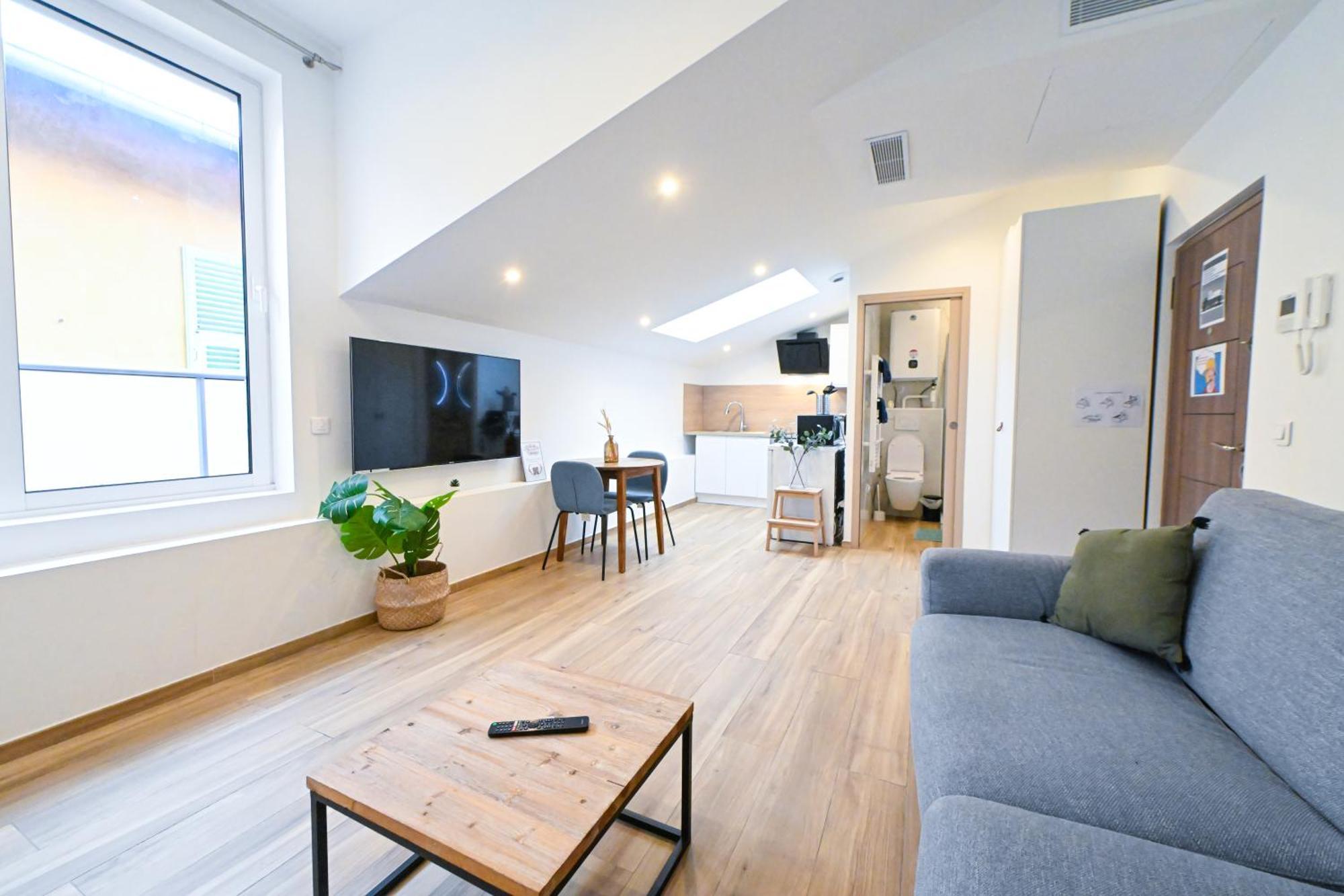 Beau Studio Cozy Centre Ville Et Plages N13 นีซ ภายนอก รูปภาพ